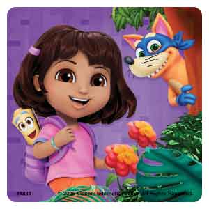 Dora Rainforest Friends Stickers